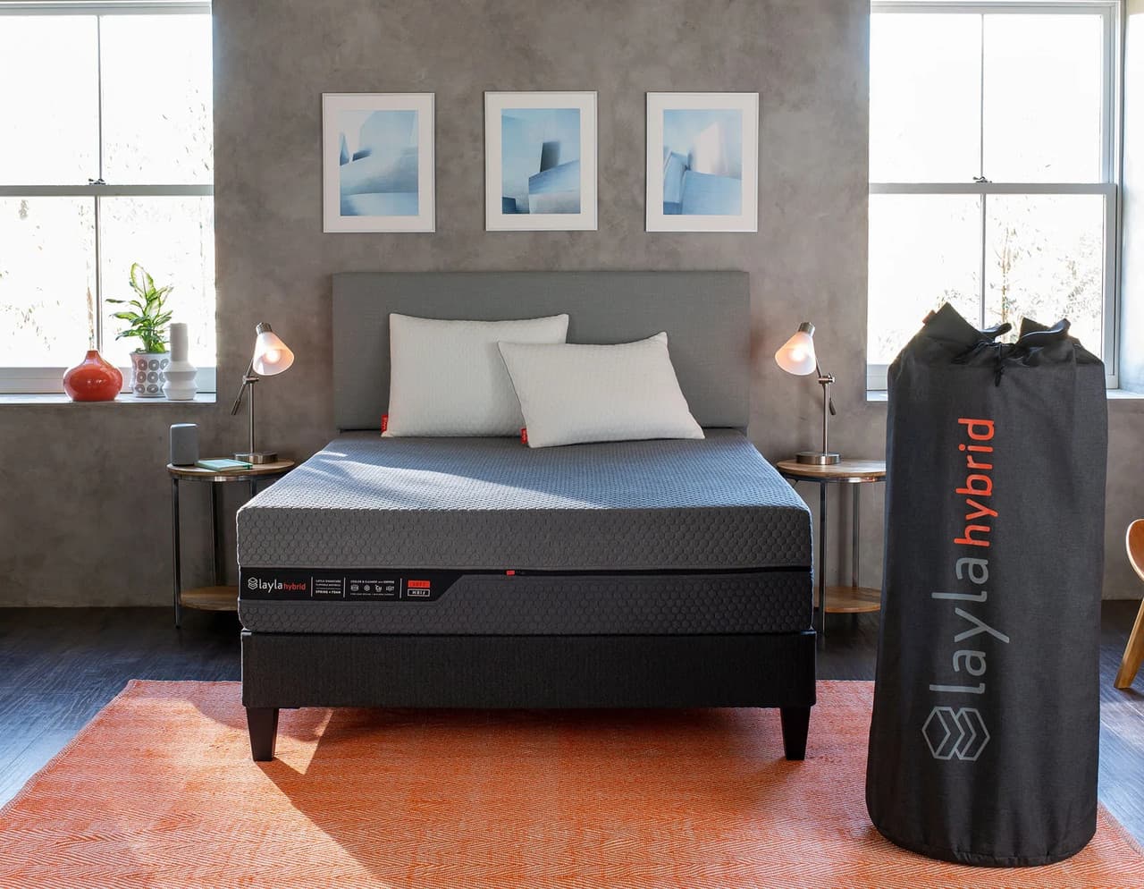Layla Hybrid Mattress Flippable Firmness Copper Memory Foam Layla Sleep logo